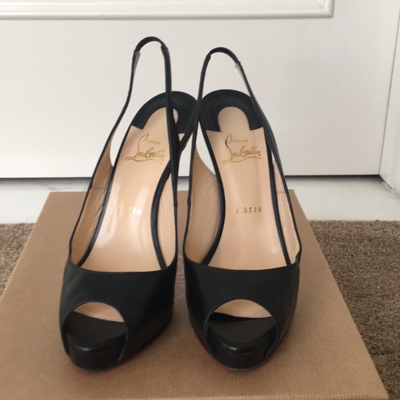 Christian Louboutin Shoes - Christian Louboutin Sling Back 140 size 39
